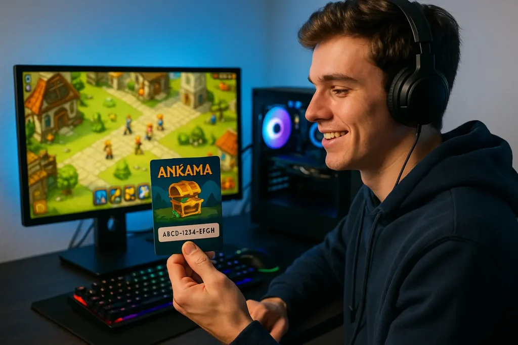 code cadeau ankama mise en avant