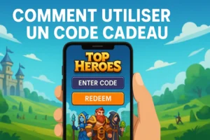 code cadeau top heroes mise en avant