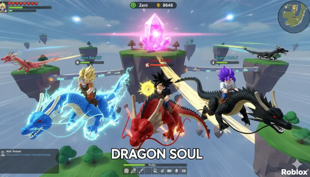 in game footage Dragon soul