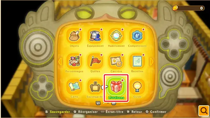 menu livraison fantasy life