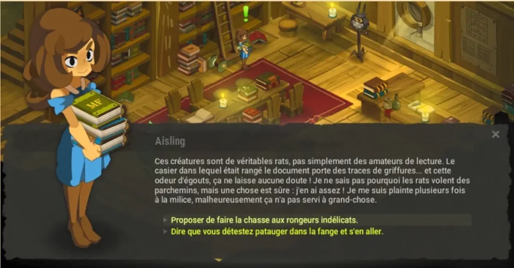 Aisling de vrais rats