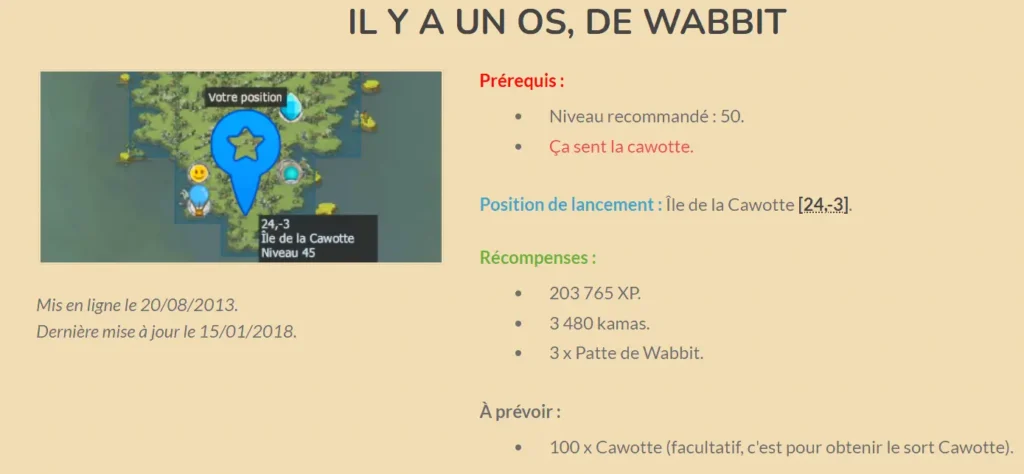 pre requis os de wabbit