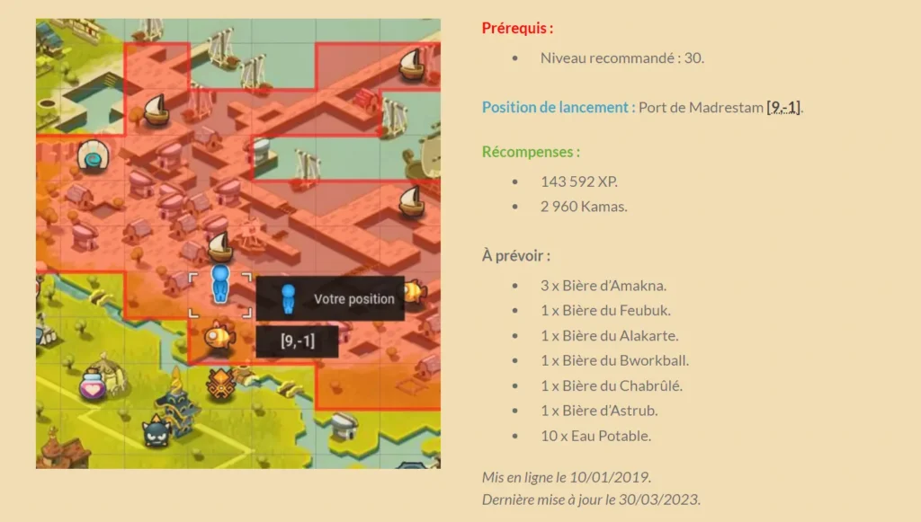 pre requis requin biere