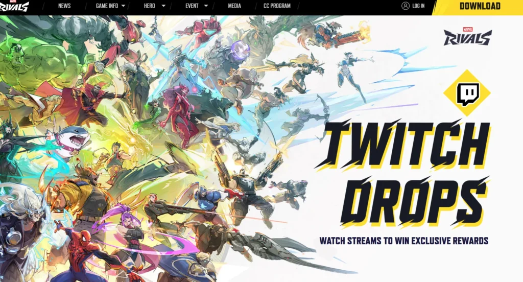 twitch drops marvel rivals