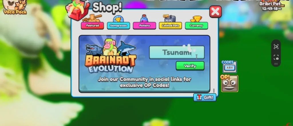 brainrot evolution interface