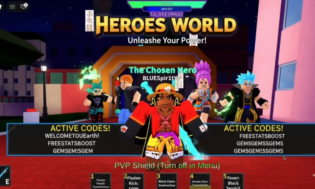 heroes world mise en avant