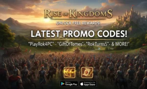 mise en avant codes rise of kingdoms