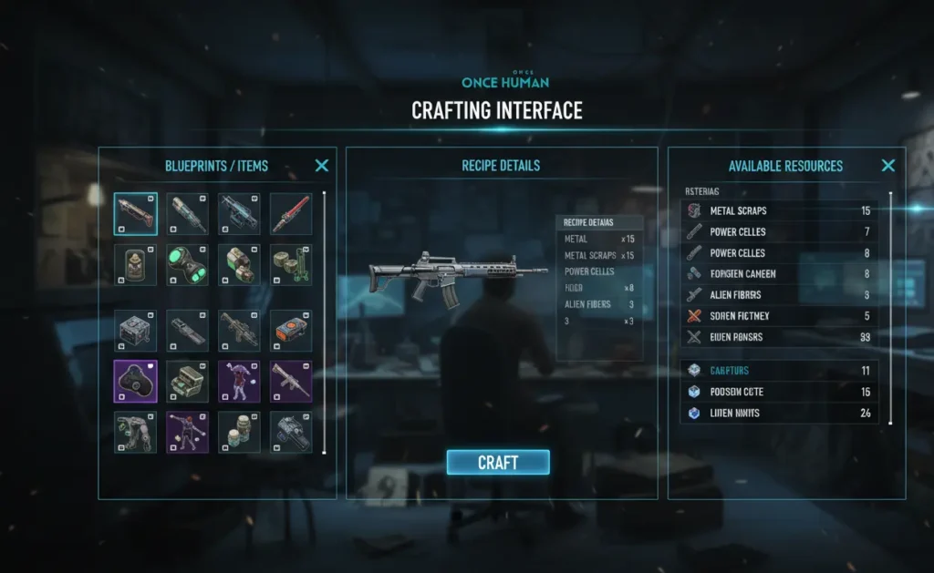 once human inventory