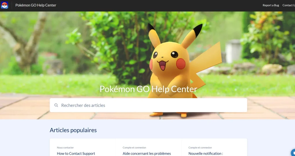 page help pokemon go
