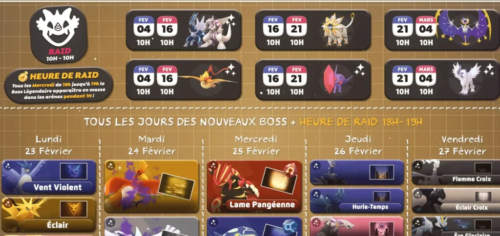 pokemon go pokemon par heure